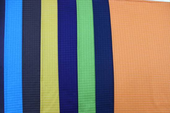 絲光亮絲彩條、提花